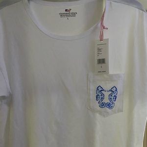 Vineyard Vines szL NWT white ss T-shirt